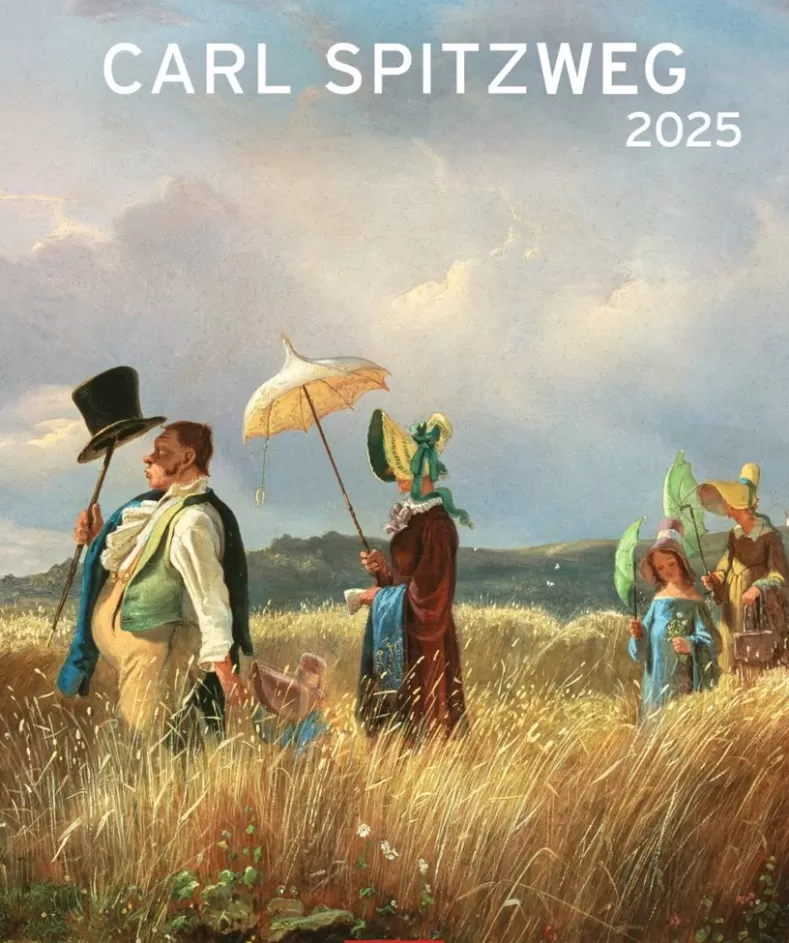 Weingarten Carl Spitzweg Edition Kalender 2025