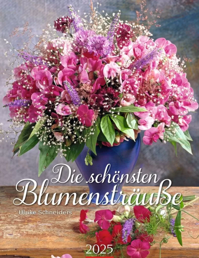 Weingarten Die Schonsten Blumenstrause Kalender 2025