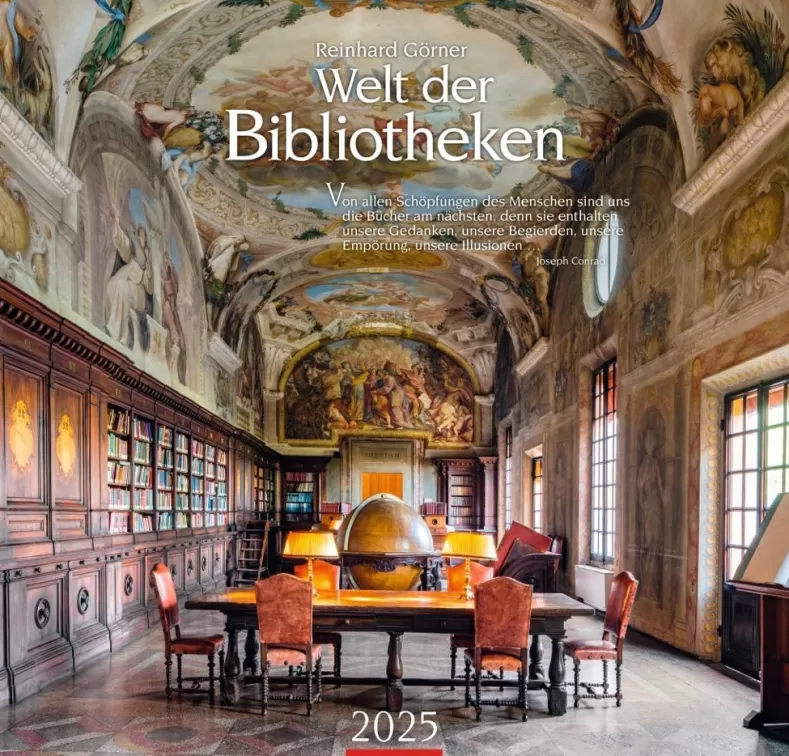 Weingarten Welt Der Bibliotheken Kalender 2025